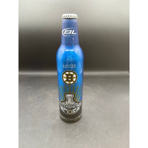 2011 Stanley Cup Bud Lt Commemorative Boston Bruins Bottle–P Bergeron - Picture 2 of 7